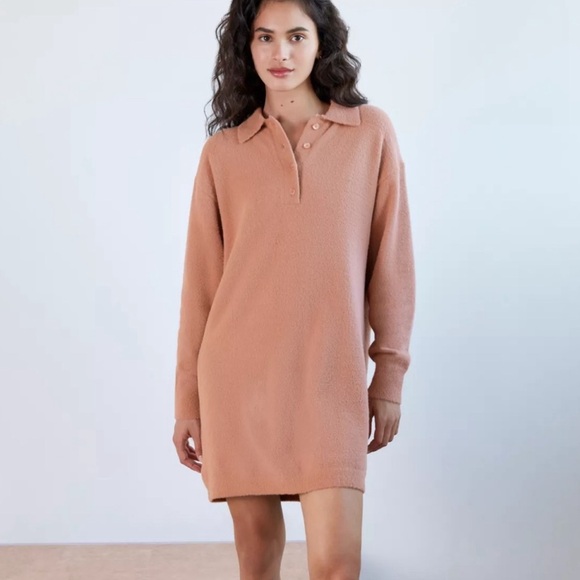 Wilfred Free Hush Knit Polo Dress (Size S) - Picture 6 of 6